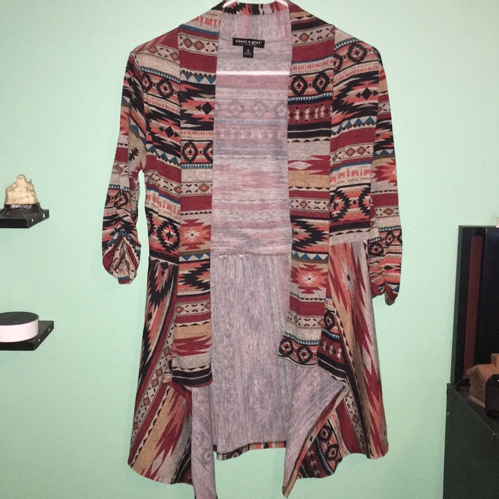 Aztec inspired cardigan